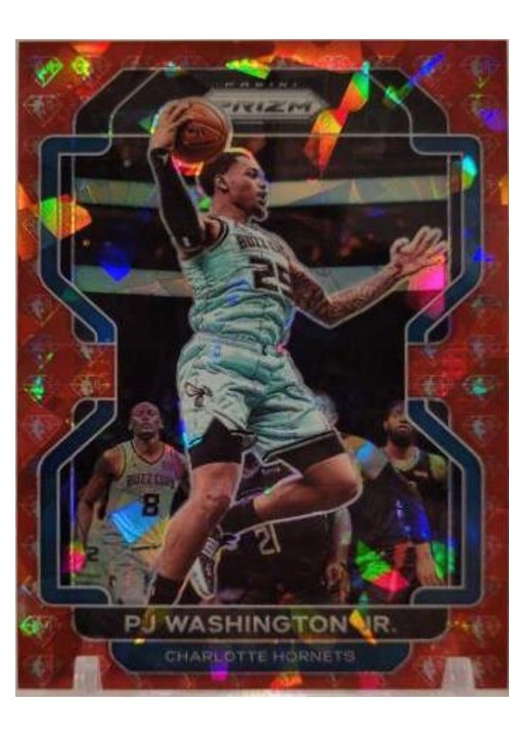 2021-22 Panini Prizm Base Set PJ Washington Jr. #78 card