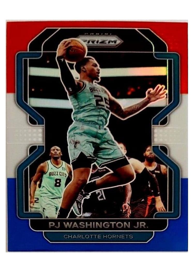 2021-22 Panini Prizm Base Set PJ Washington Jr. #78 card