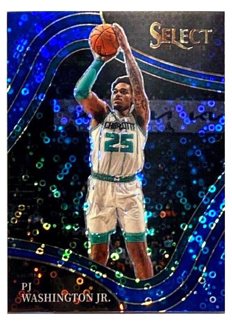 2021-22 Panini Select Base Set PJ Washington Jr. #261 card