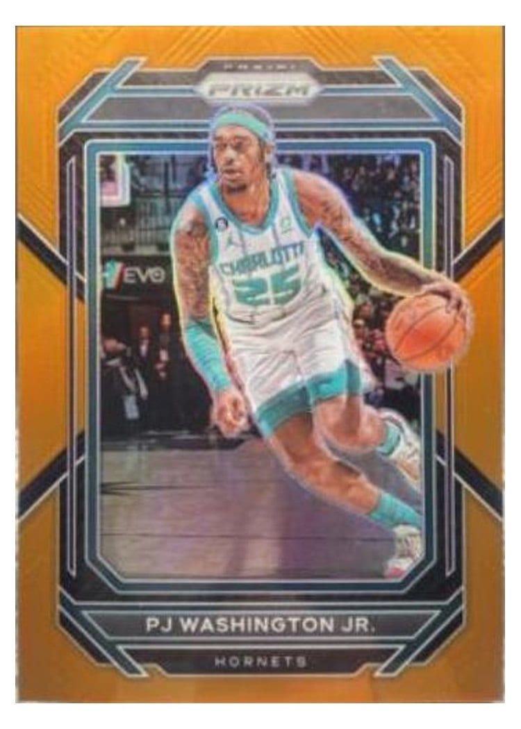 2022-23 Panini Prizm Base Set PJ Washington Jr. #160 card