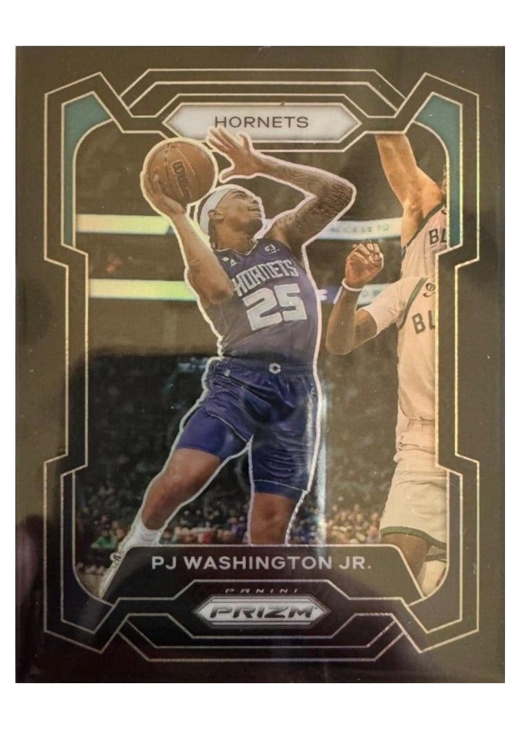 2023-24 Panini Prizm Base Set PJ Washington Jr. #117 card