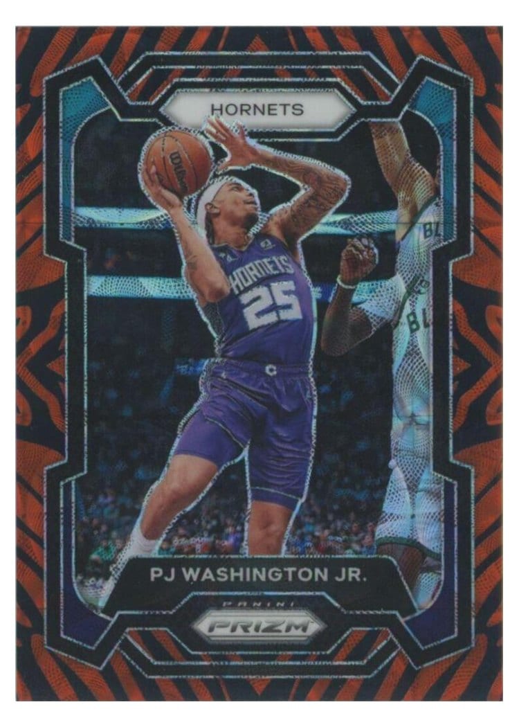 2023-24 Panini Prizm Base Set PJ Washington Jr. #117 card