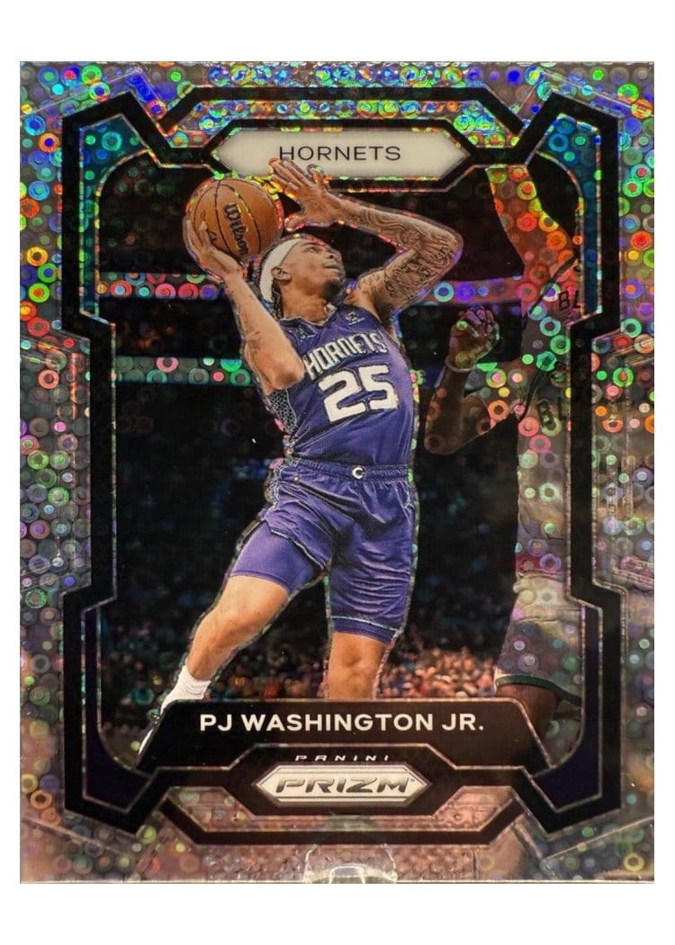 2023-24 Panini Prizm Base Set PJ Washington Jr. #117 card