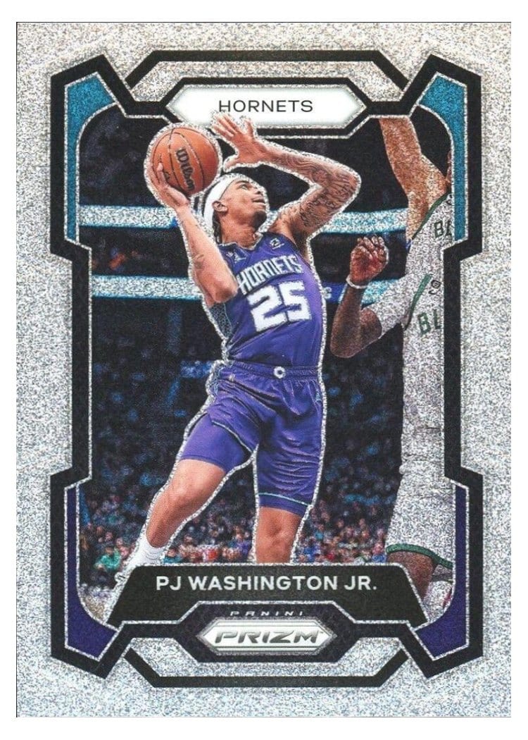 2023-24 Panini Prizm Base Set PJ Washington Jr. #117 card
