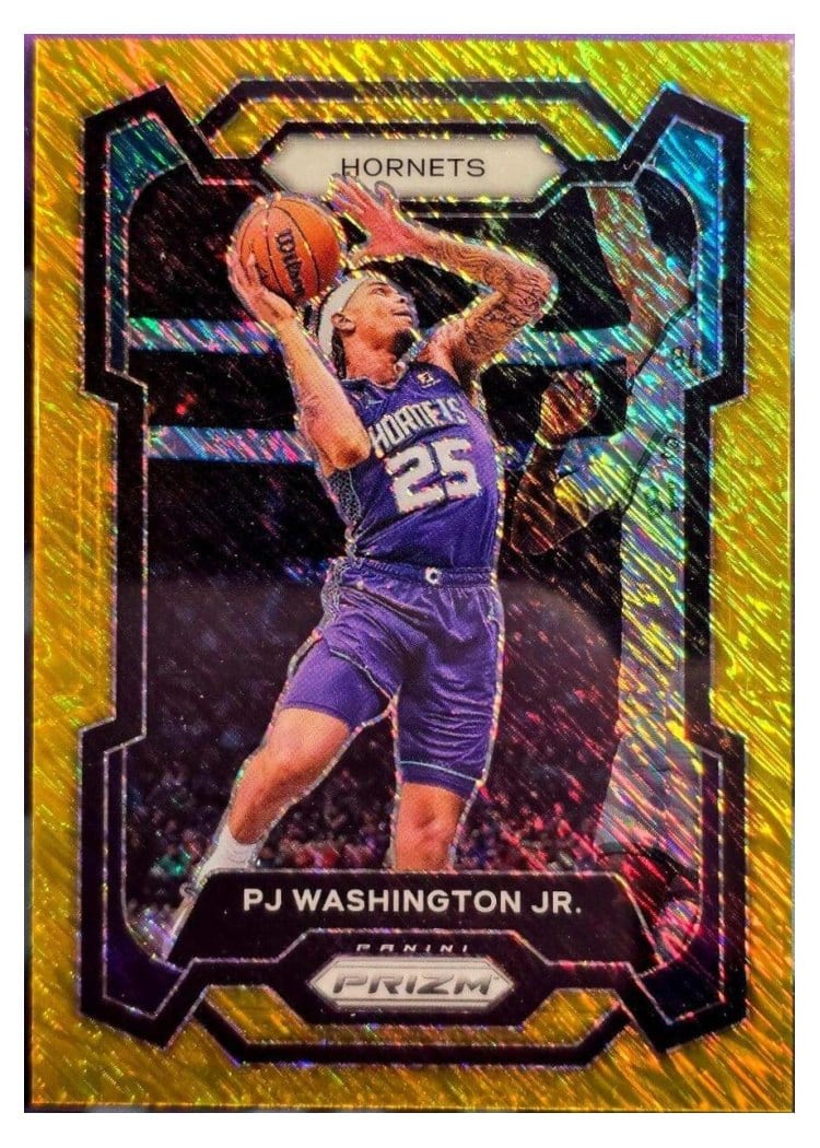 2023-24 Panini Prizm Base Set PJ Washington Jr. #117 card