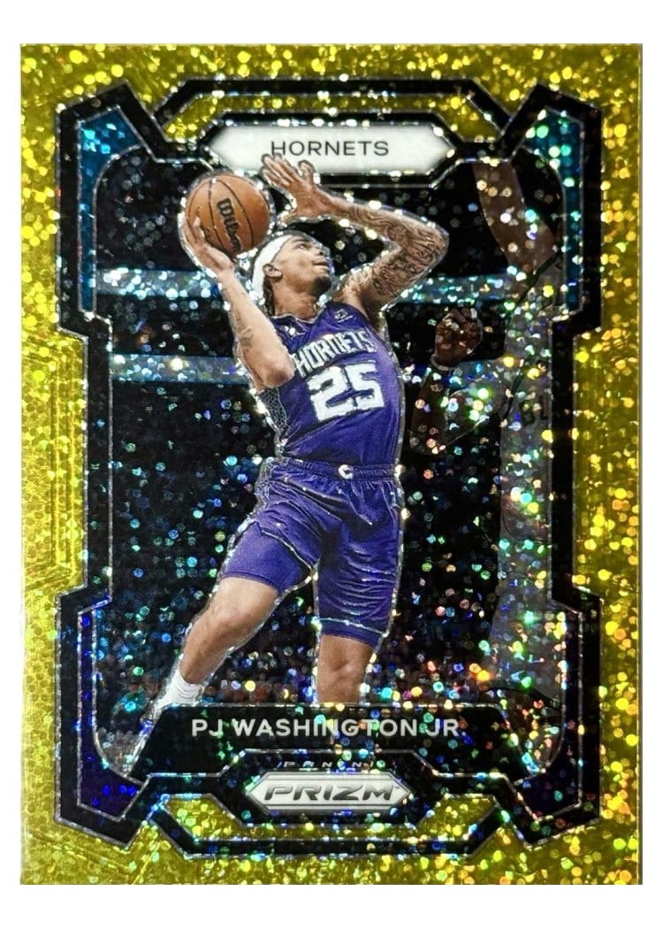 2023-24 Panini Prizm Base Set PJ Washington Jr. #117 card