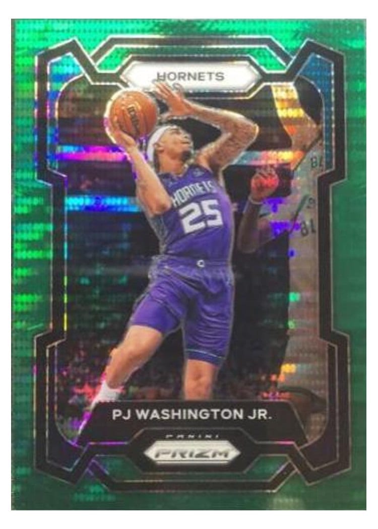 2023-24 Panini Prizm Base Set PJ Washington Jr. #117 card