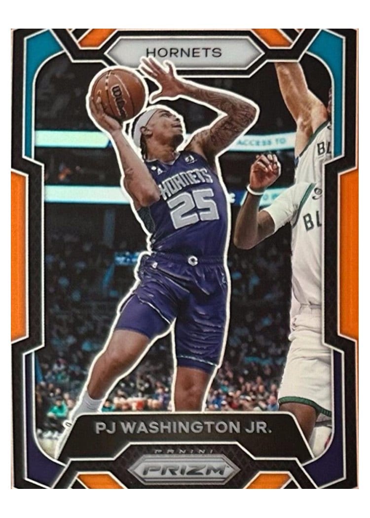 2023-24 Panini Prizm Base Set PJ Washington Jr. #117 card