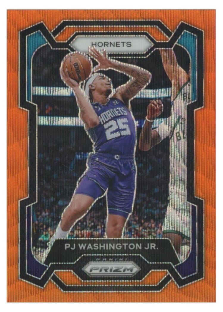 2023-24 Panini Prizm Base Set PJ Washington Jr. #117 card