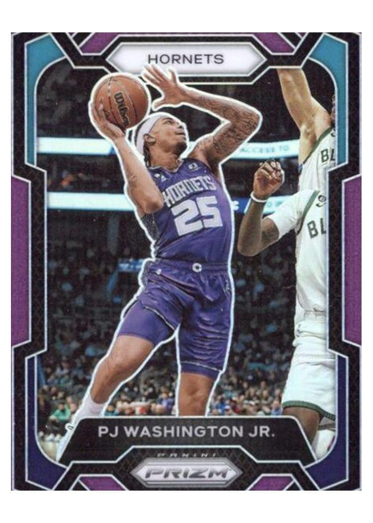 2023-24 Panini Prizm Base Set PJ Washington Jr. #117 card