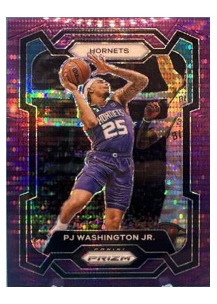 2023-24 Panini Prizm Base Set PJ Washington Jr. #117 card