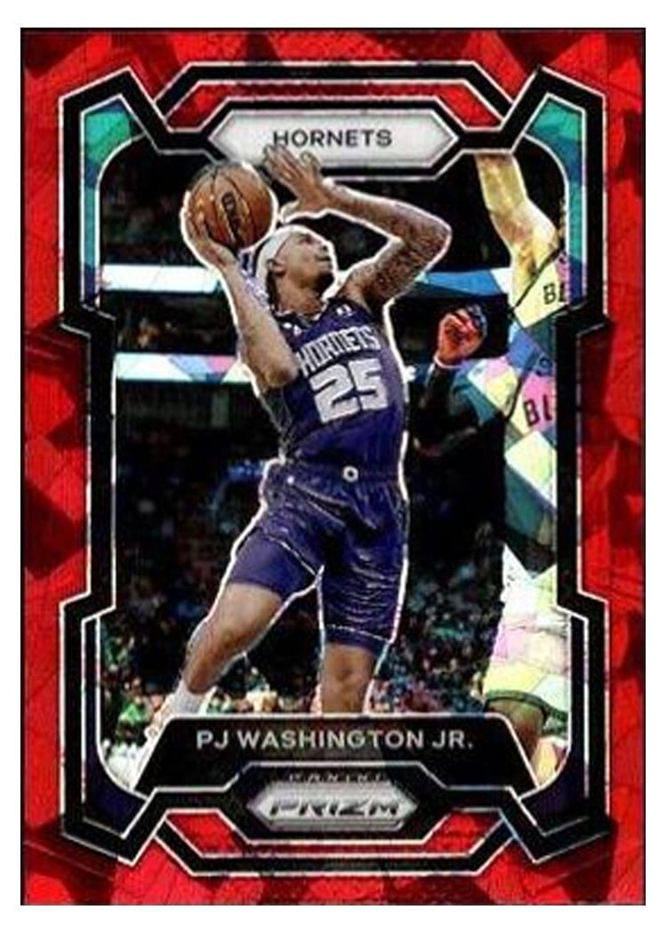2023-24 Panini Prizm Base Set PJ Washington Jr. #117 card