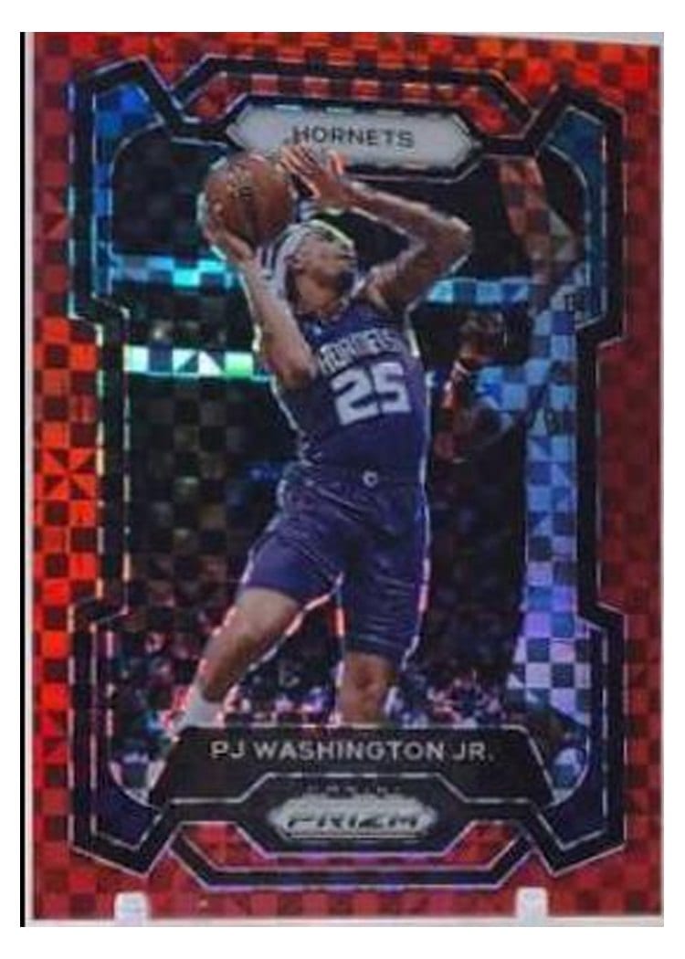 2023-24 Panini Prizm Base Set PJ Washington Jr. #117 card