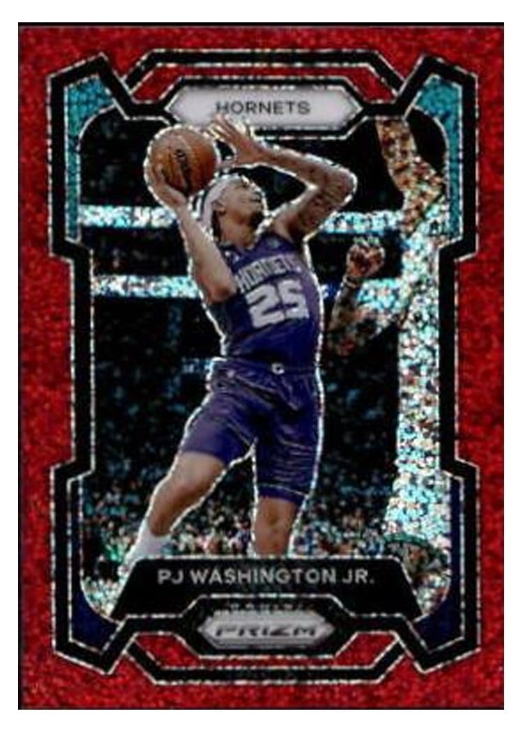 2023-24 Panini Prizm Base Set PJ Washington Jr. #117 card