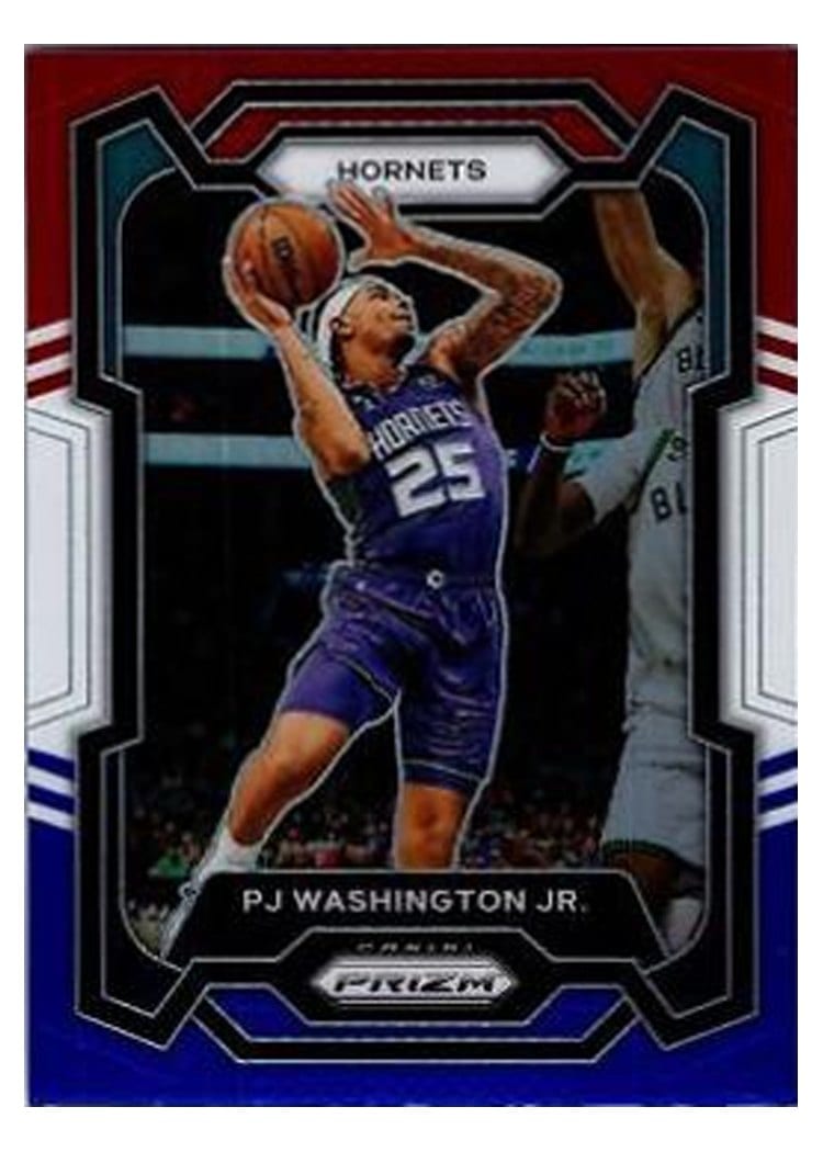 2023-24 Panini Prizm Base Set PJ Washington Jr. #117 card