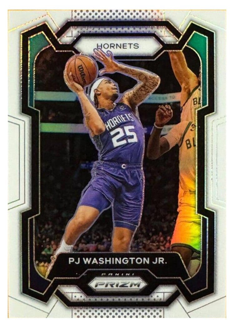 2023-24 Panini Prizm Base Set PJ Washington Jr. #117 card
