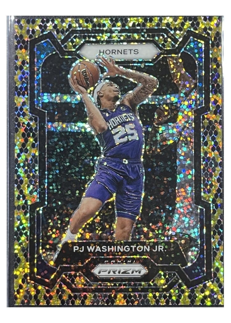 2023-24 Panini Prizm Base Set PJ Washington Jr. #117 card