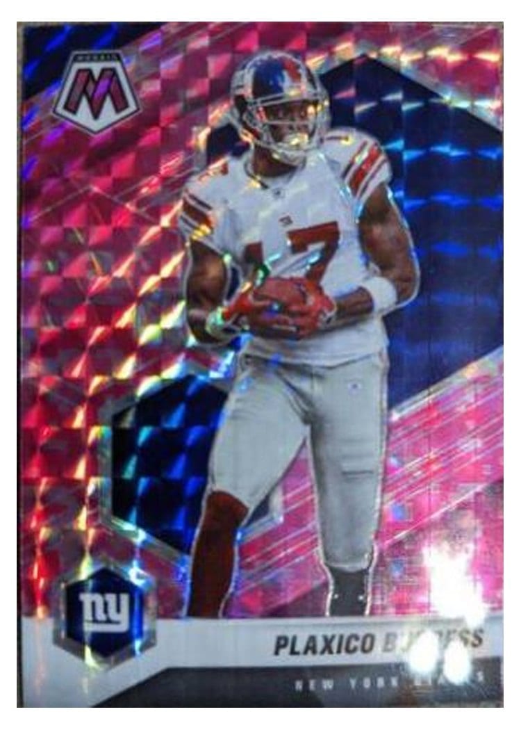 2021 Panini Mosaic Base Set Plaxico Burress #151 card