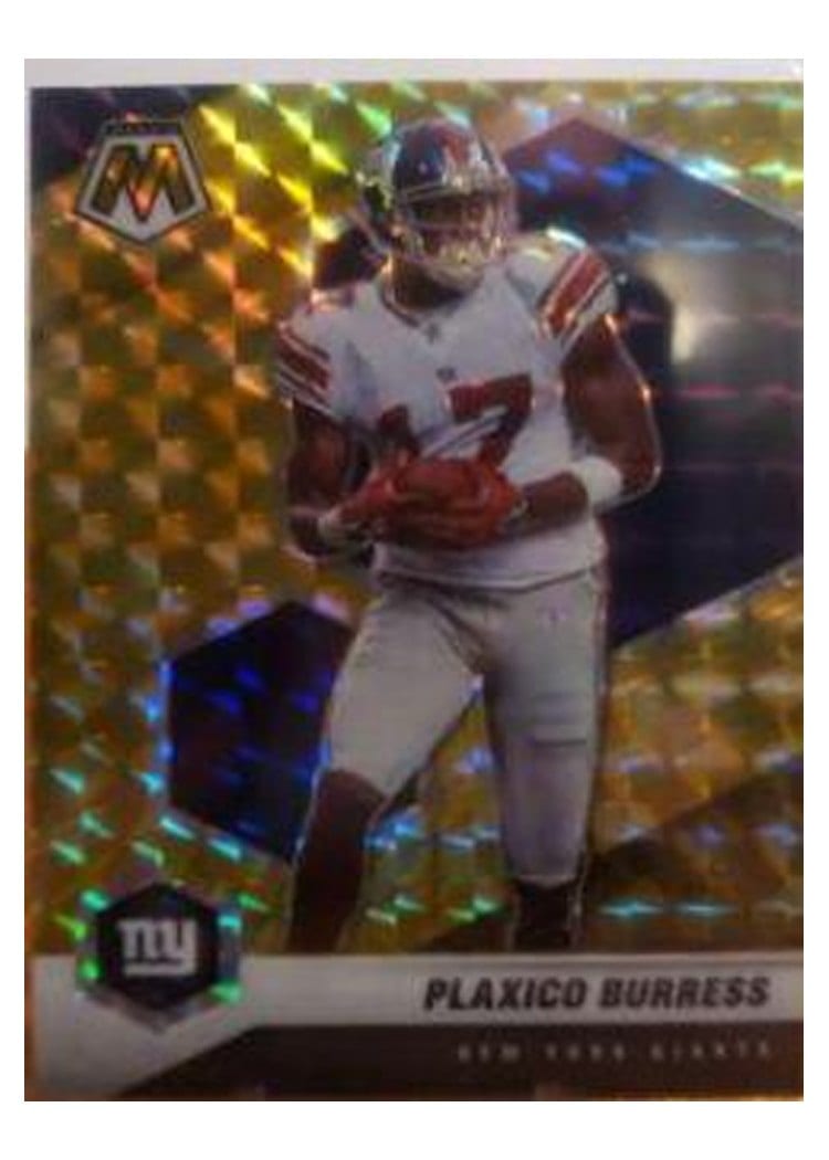2021 Panini Mosaic Base Set Plaxico Burress #151 card