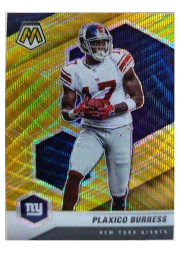 2021 Panini Mosaic Base Set Plaxico Burress #151 card