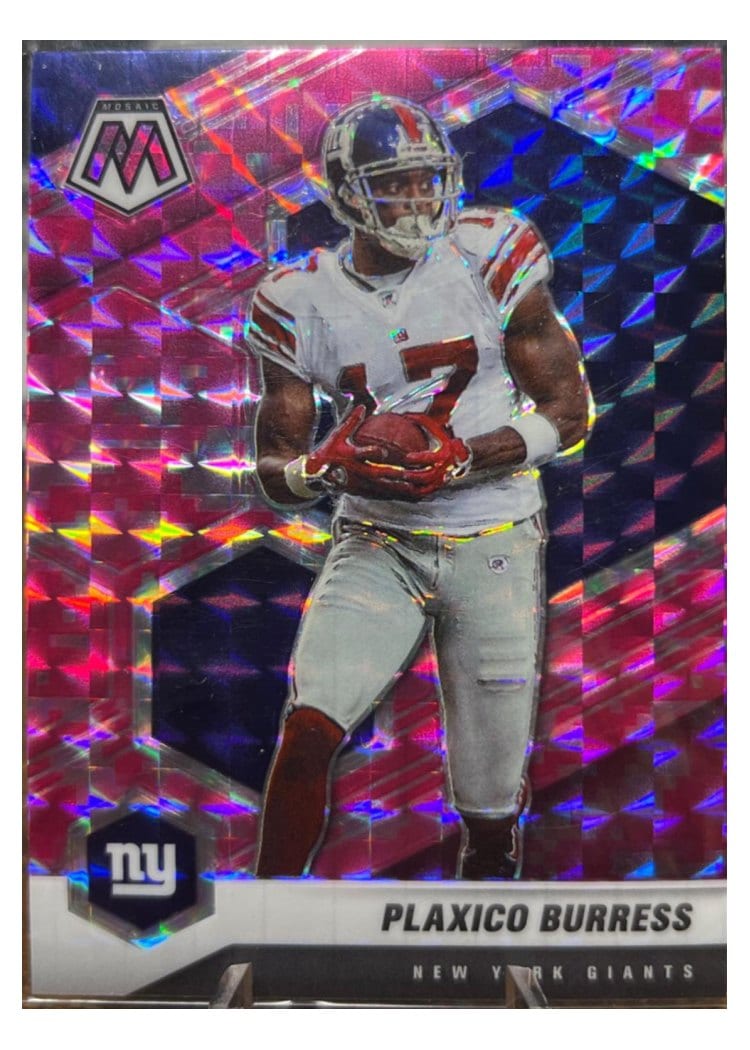 2021 Panini Mosaic Base Set Plaxico Burress #151 card
