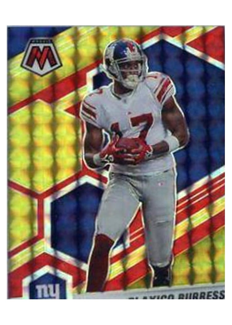 2021 Panini Mosaic Base Set Plaxico Burress #151 card