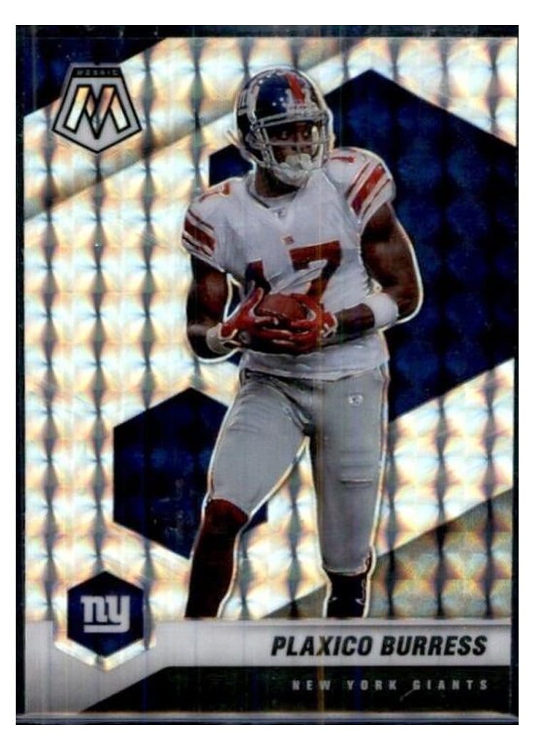2021 Panini Mosaic Base Set Plaxico Burress #151 card