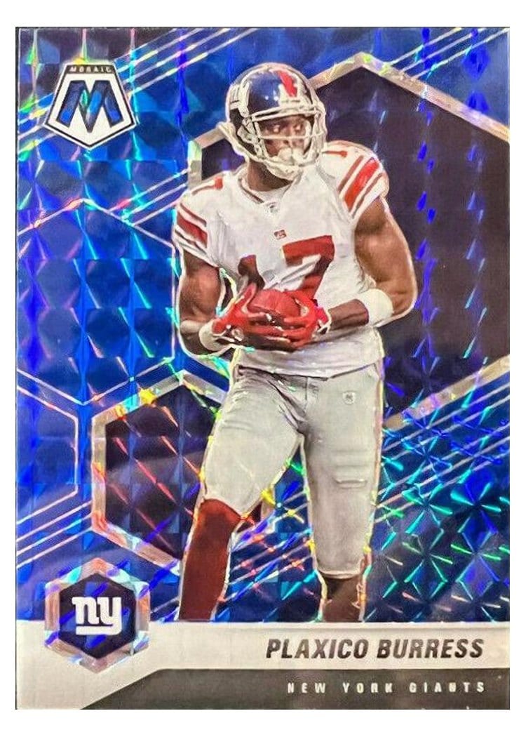 2021 Panini Mosaic Base Set Plaxico Burress #151 card