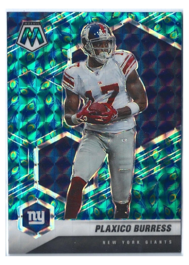 2021 Panini Mosaic Base Set Plaxico Burress #151 card