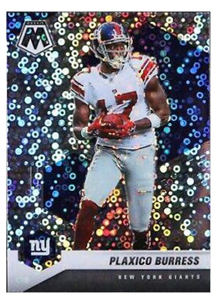 2021 Panini Mosaic Base Set Plaxico Burress #151 card