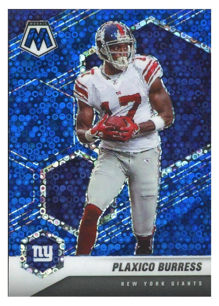 2021 Panini Mosaic Base Set Plaxico Burress #151 card