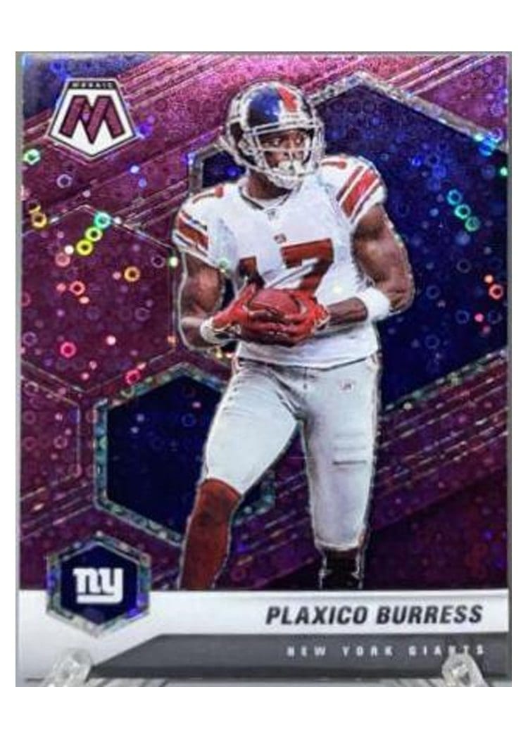 2021 Panini Mosaic Base Set Plaxico Burress #151 card