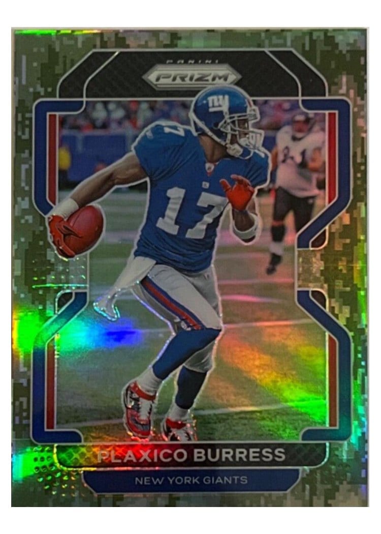 2021 Panini Prizm Base Set Plaxico Burress #236 card