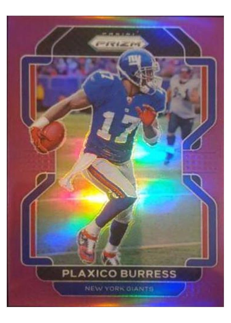 2021 Panini Prizm Base Set Plaxico Burress #236 card