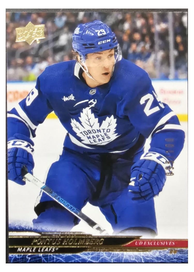 2024-25 Upper Deck Base Set Pontus Holmberg #417 card
