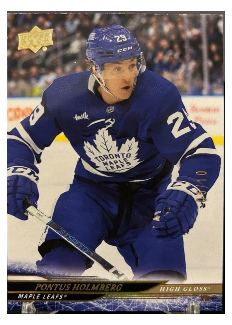 2024-25 Upper Deck Base Set Pontus Holmberg #417 card