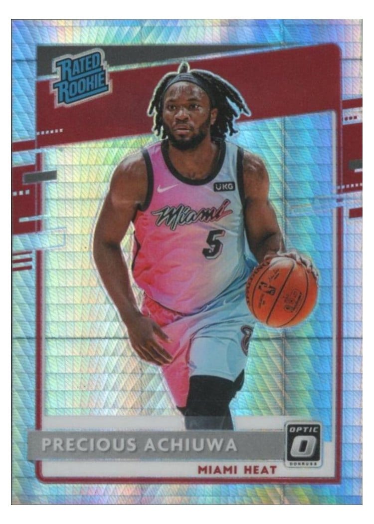 2020-21 Donruss Optic Base Set Precious Achiuwa #170 card