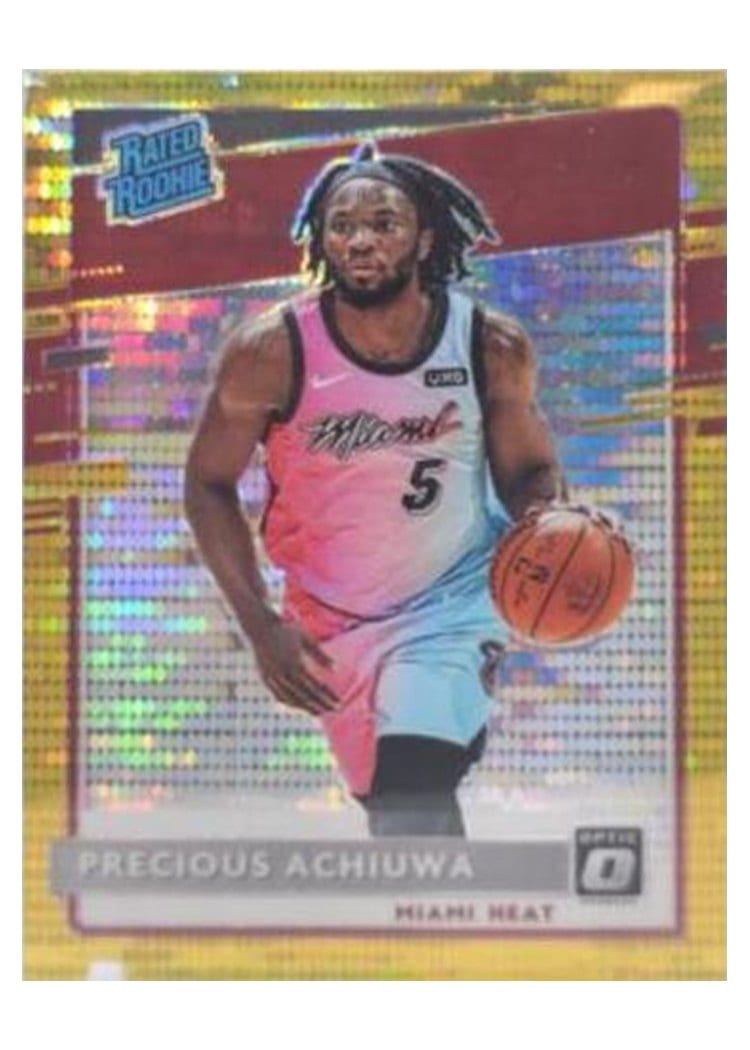 2020-21 Donruss Optic Base Set Precious Achiuwa #170 card