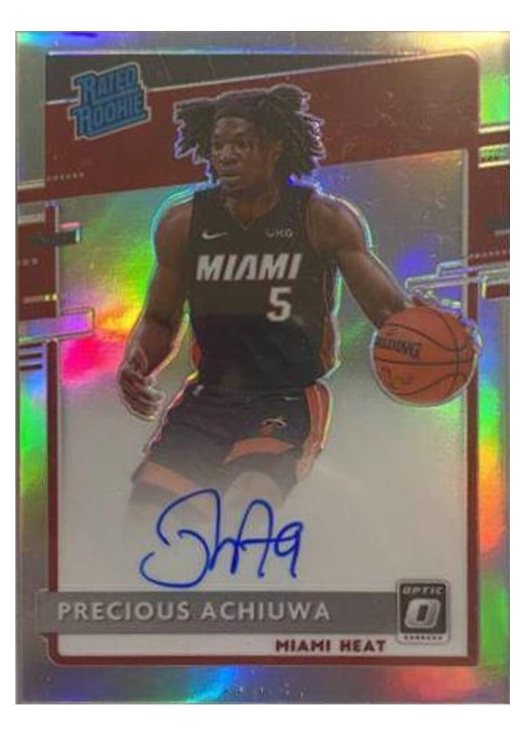2020-21 Donruss Optic Base Set Precious Achiuwa #170 card