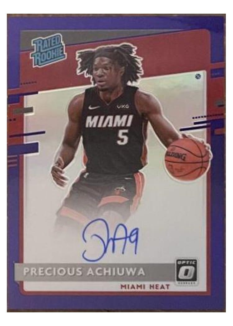2020-21 Donruss Optic Base Set Precious Achiuwa #170 card