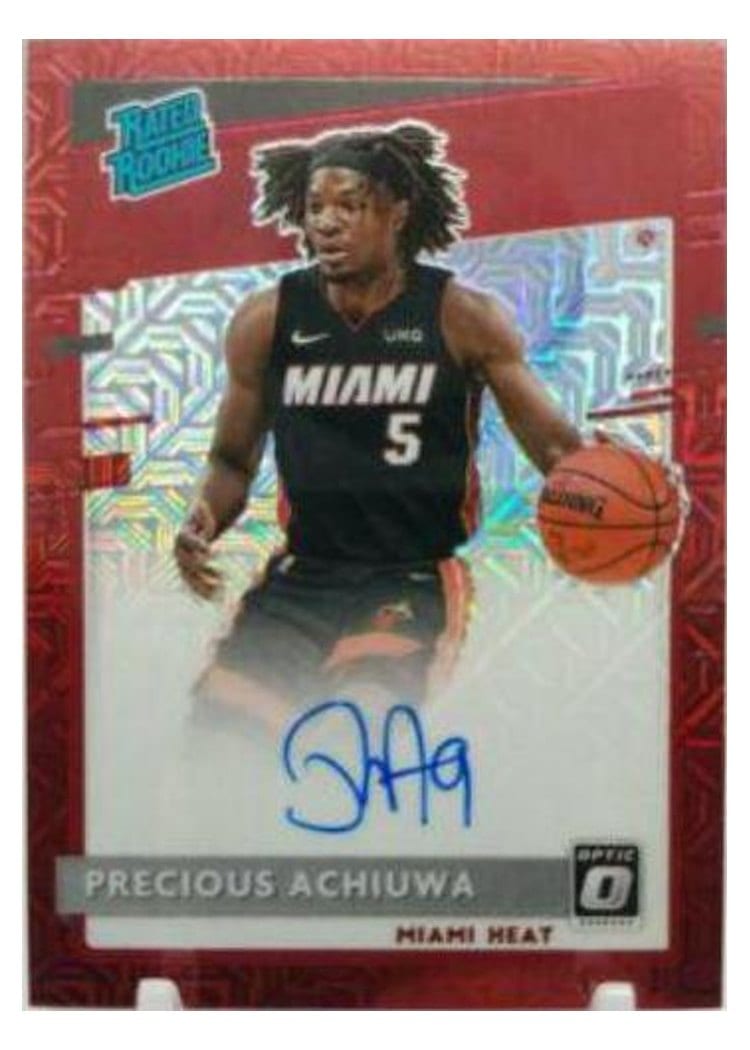 2020-21 Donruss Optic Base Set Precious Achiuwa #170 card