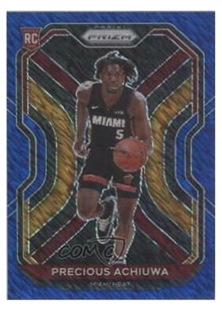 2020-21 Panini Prizm Base Set Precious Achiuwa #294 card