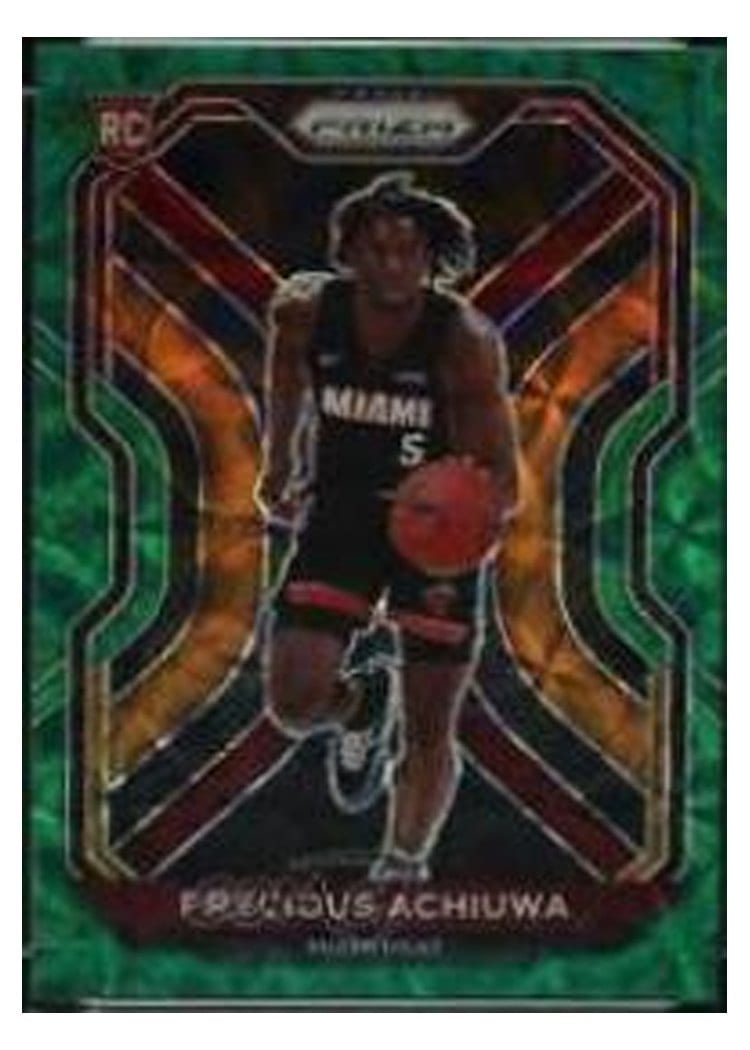 2020-21 Panini Prizm Base Set Precious Achiuwa #294 card