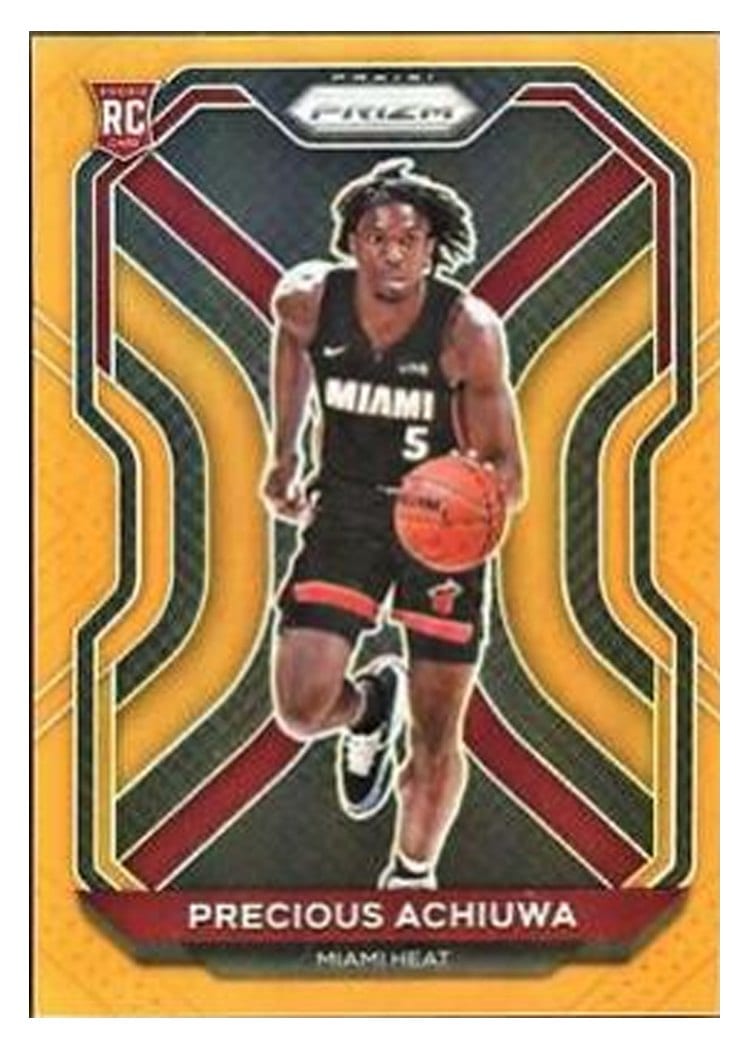 2020-21 Panini Prizm Base Set Precious Achiuwa #294 card