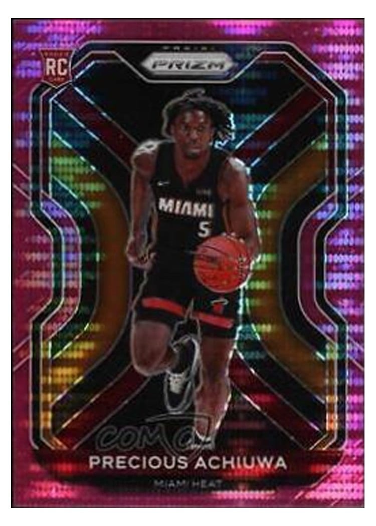 2020-21 Panini Prizm Base Set Precious Achiuwa #294 card