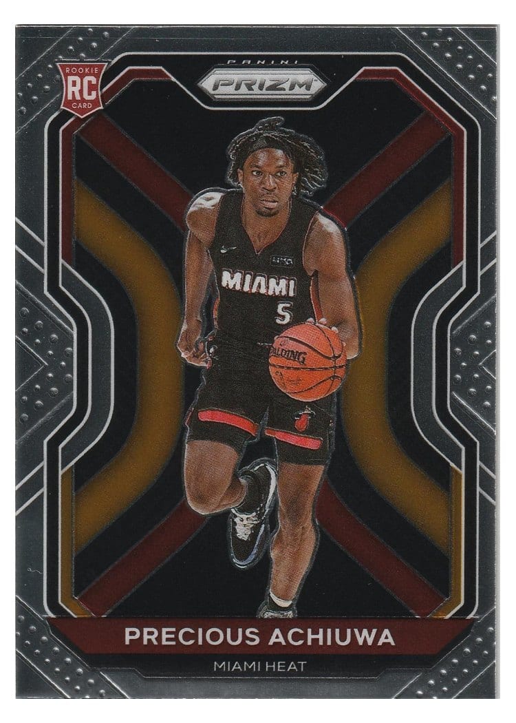 2020-21 Panini Prizm Base Set Precious Achiuwa #294 card