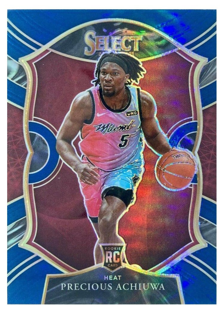 2020-21 Panini Select Base Set Precious Achiuwa #80 card