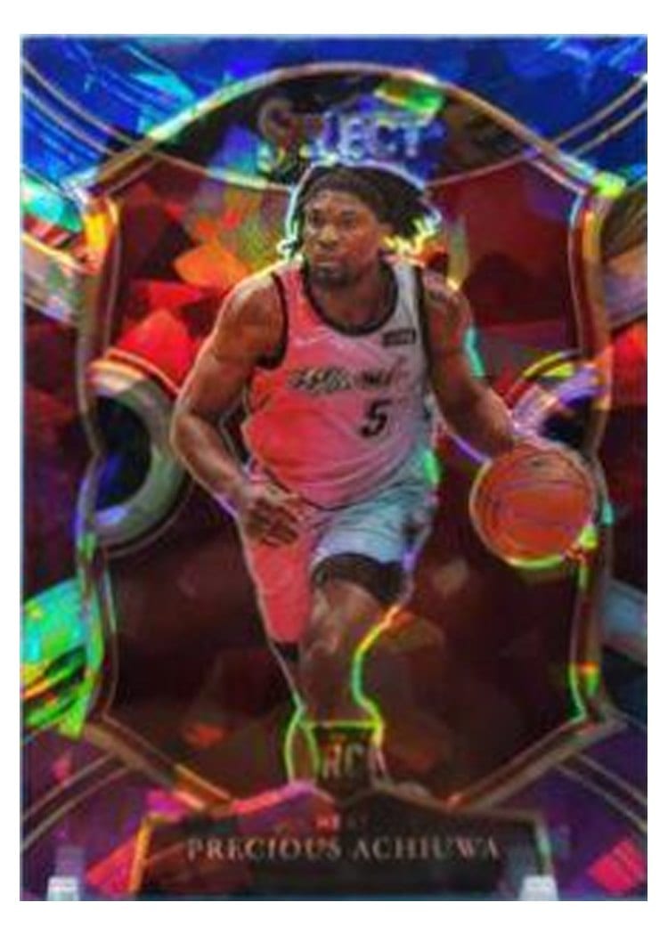 2020-21 Panini Select Base Set Precious Achiuwa #80 card