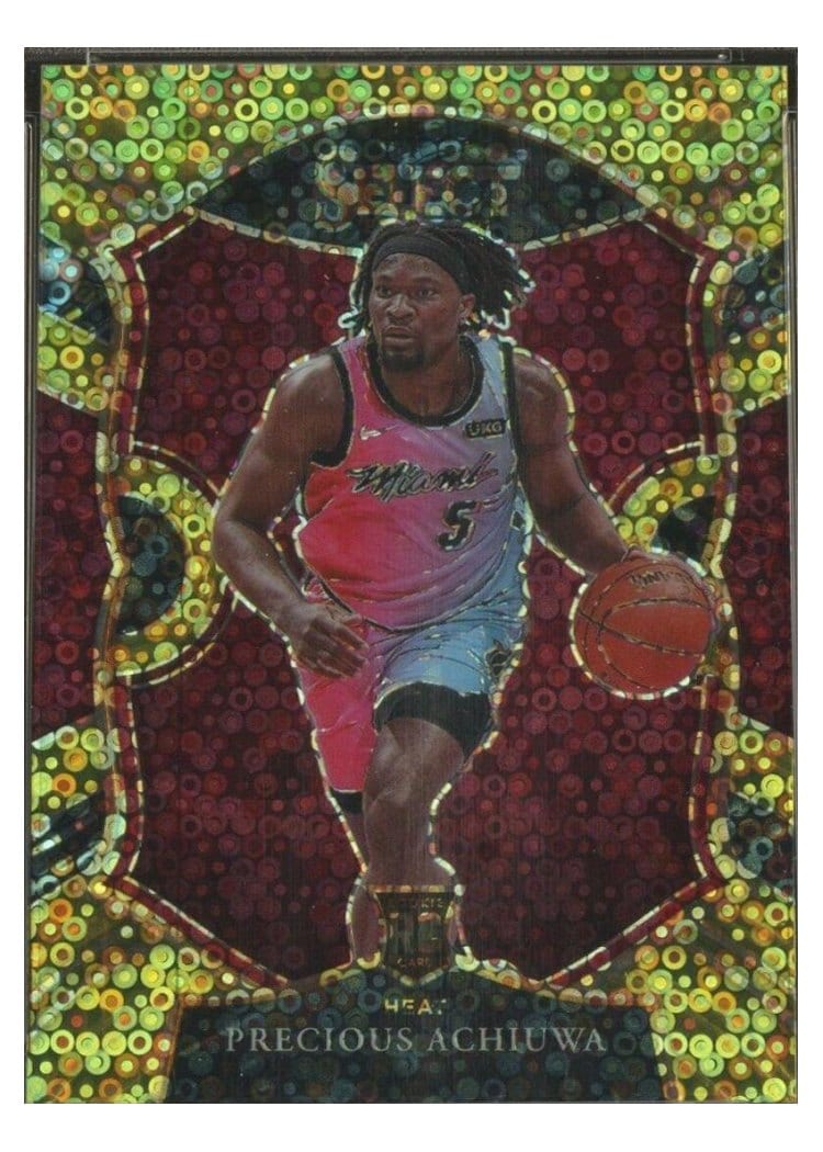 2020-21 Panini Select Base Set Precious Achiuwa #80 card