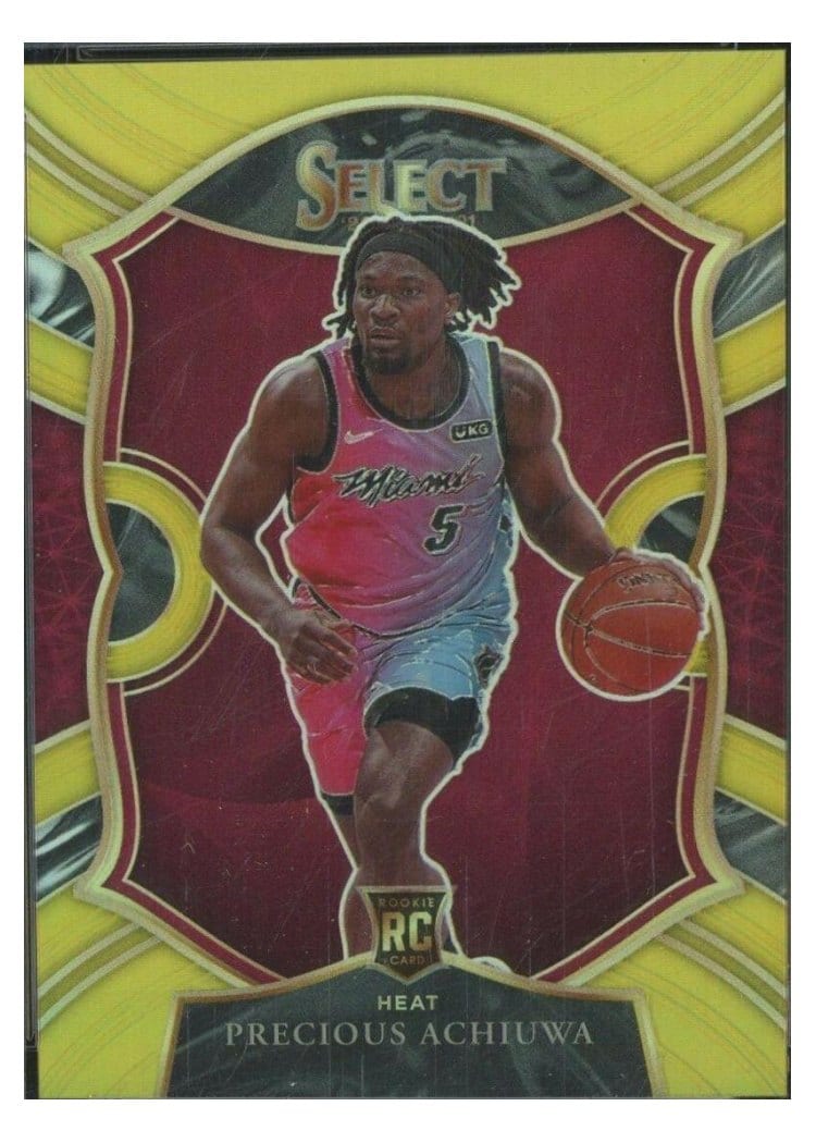 2020-21 Panini Select Base Set Precious Achiuwa #80 card